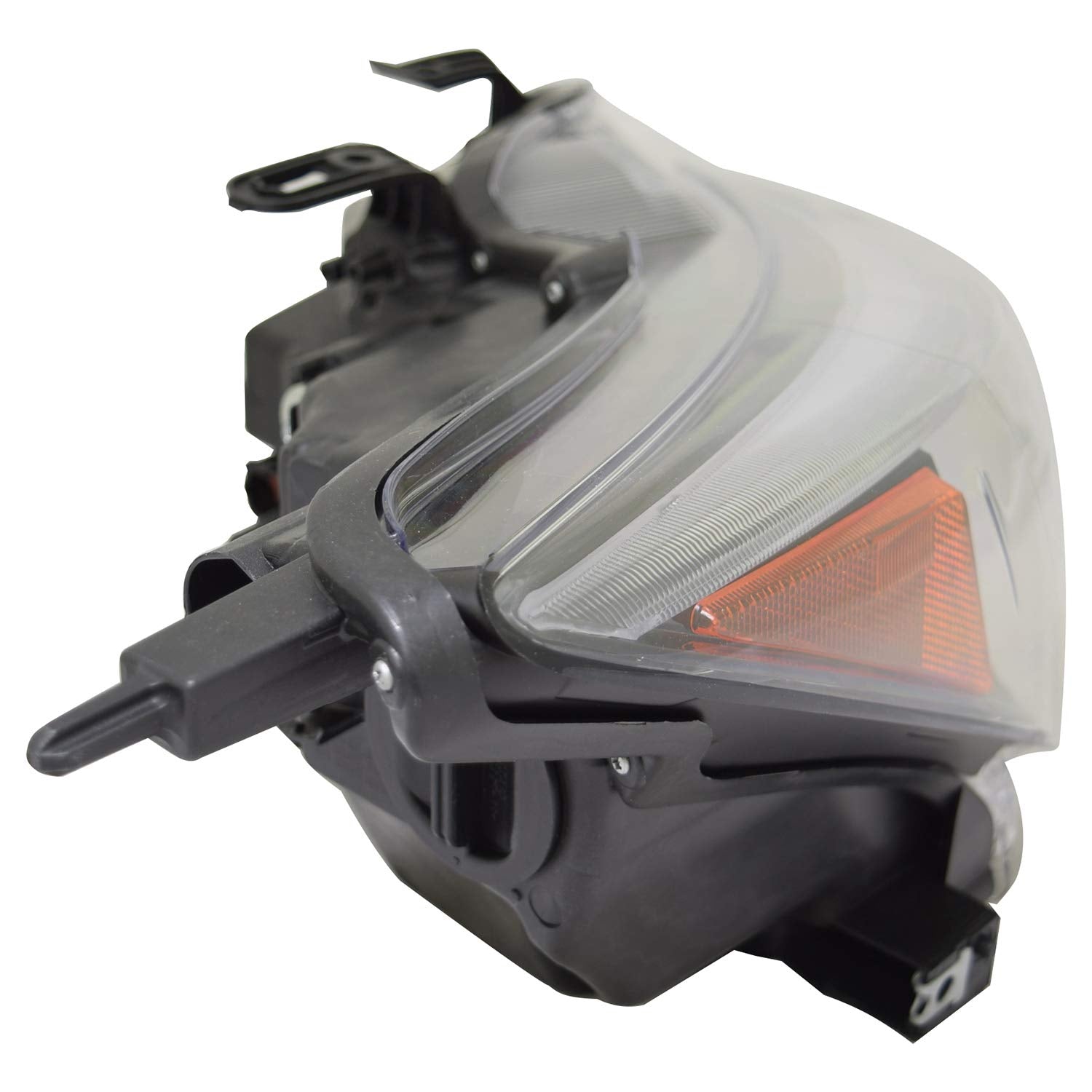 Right TYC Headlight Assembly Compatible with 2018-2019 Infiniti Q50