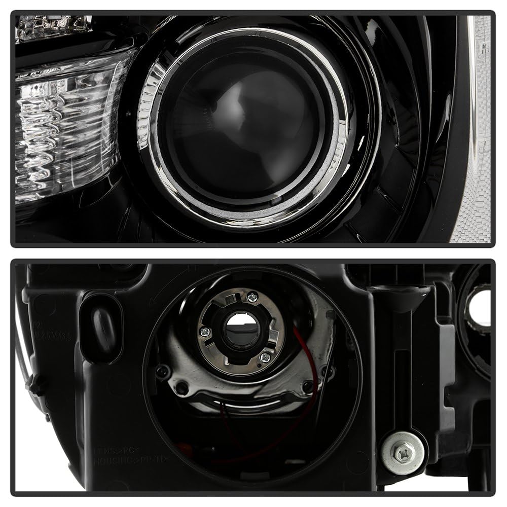 Chrysler 300 Spyder (OE) Halogen Only 2015-2023 (Won‘t Fit HID Models) Black Bezel Driver Side Headlight -OEM Left