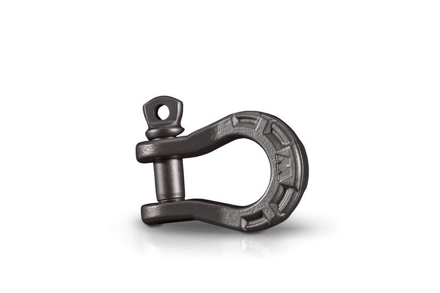Epic WARN 92093 3/4" Steel Winch D-Ring Shackle with 7/8" Pin: 9 Ton (18,000 lb) Capacity , Black