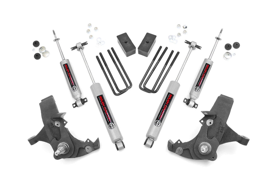 Rough Country 4" Lift Kit Suspension for 1988-1998 Chevy/GMC C/K1500 2WD - 231N2