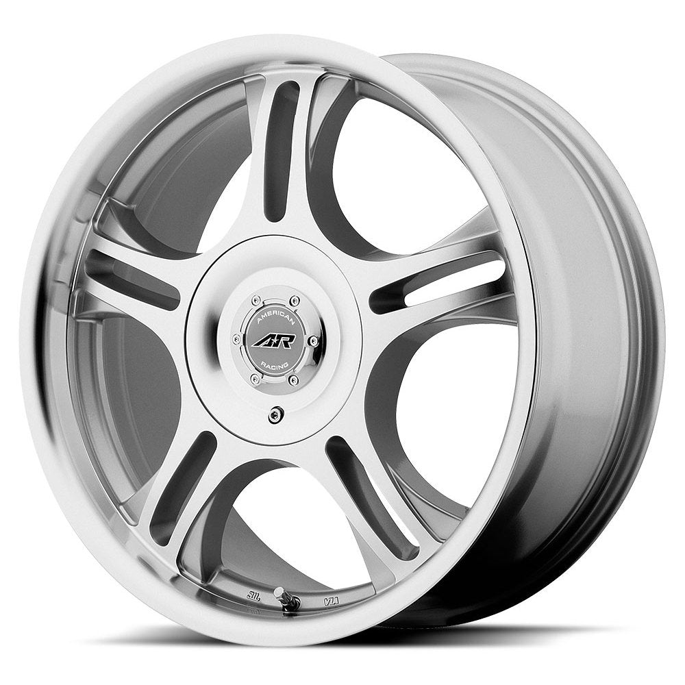 Estrella American Racing AR95 Wheel with Machined Finish Clear Coat (17x7.5"/5x4.25, 4.5")
