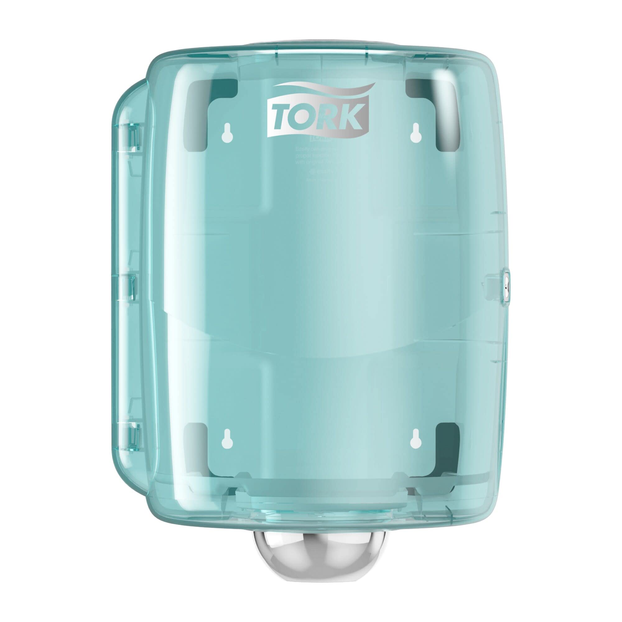 Tork Centerfeed Maxi Roll Dispenser Aqua/White W2, High Capacity, Performance Range, 653020