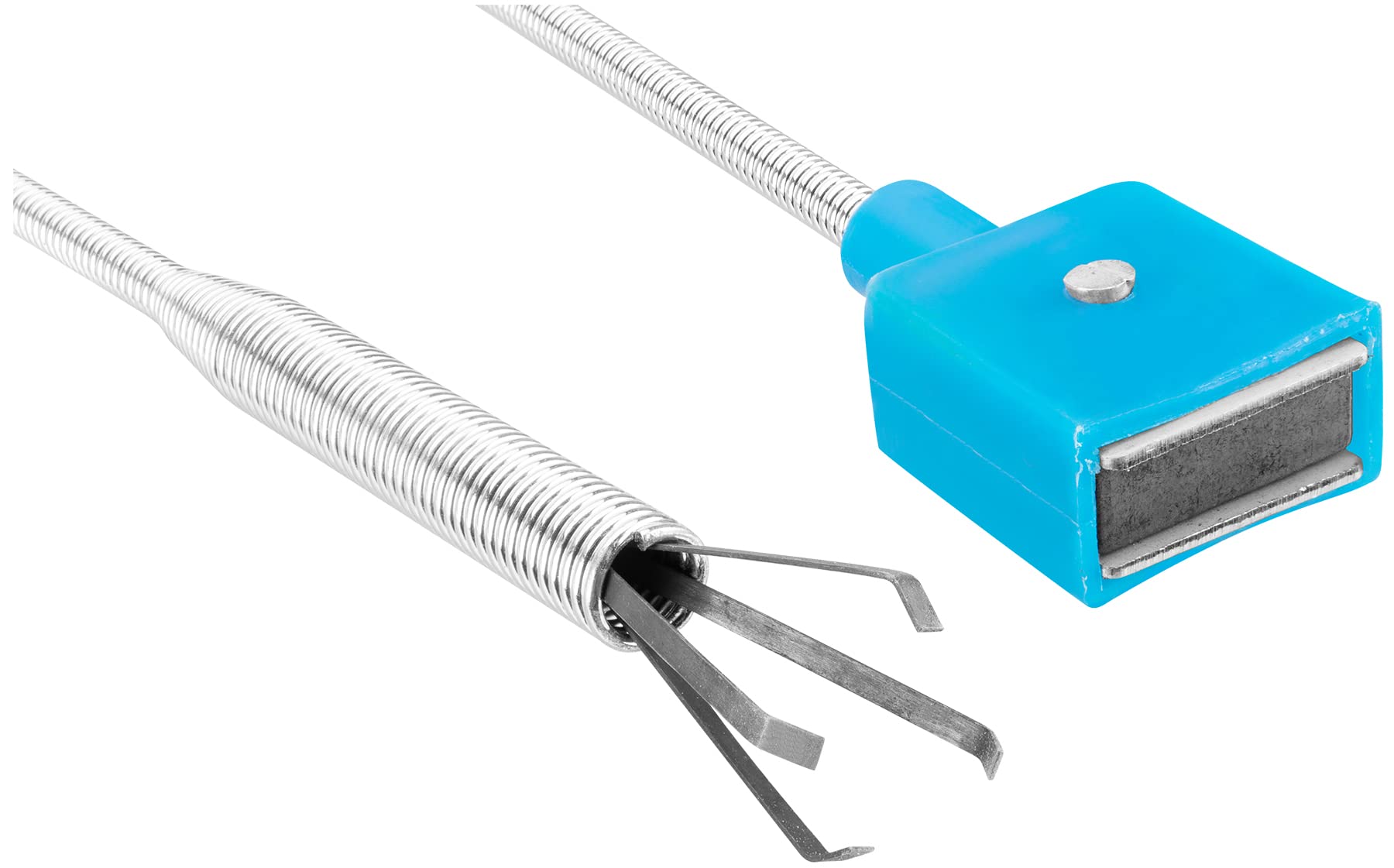 Versatile Performance Tool 1479 Retrieval Tool with Flexible Magnet and Retractable Claw, Ergonomic Plastic Grips for Comfortable Use