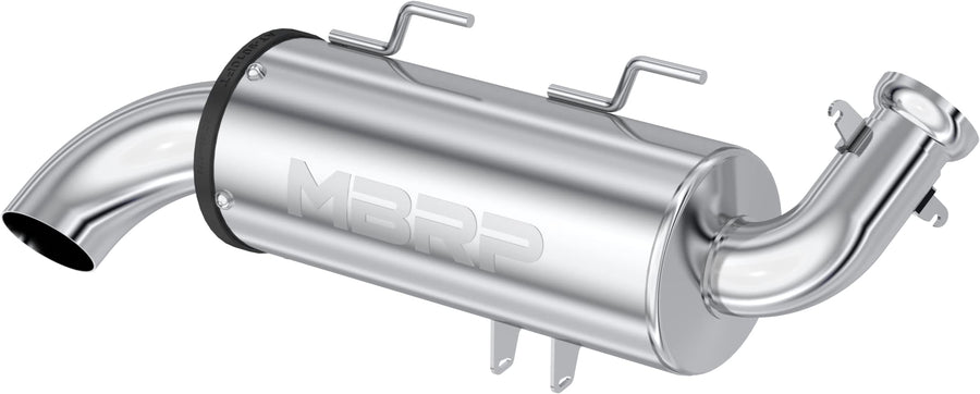 Polaris Sportsman Touring 850 MBRP 2011+ T304 Stainless Single Slip-On Performance Series