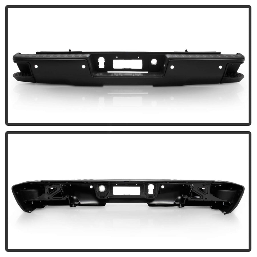 Rear Xtune Steel Bumper (RB-CS14-WS-SET-BK)