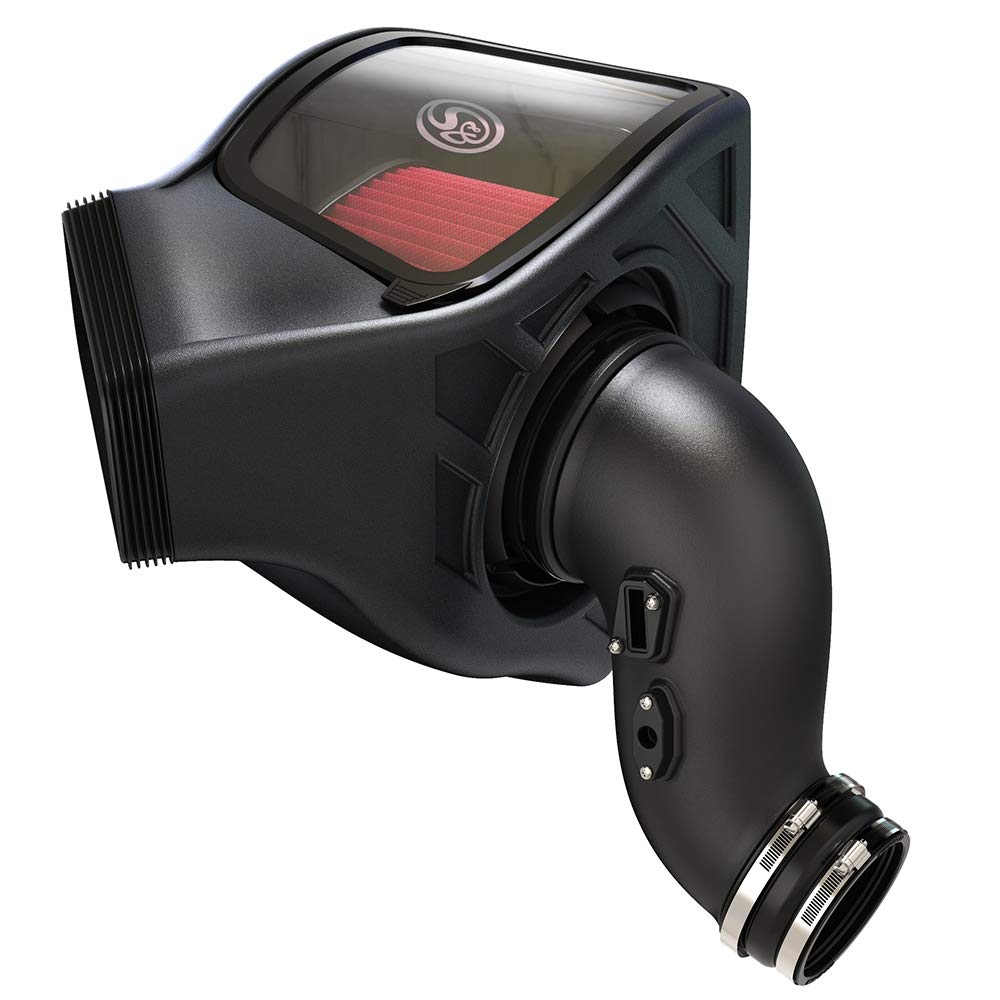 Cold Air Intake S&B Filters 75-5132 For 2019-2020 Dodge Ram Cummins 6.7L (Oiled Cleanable, 8-ply Cotton Filter)