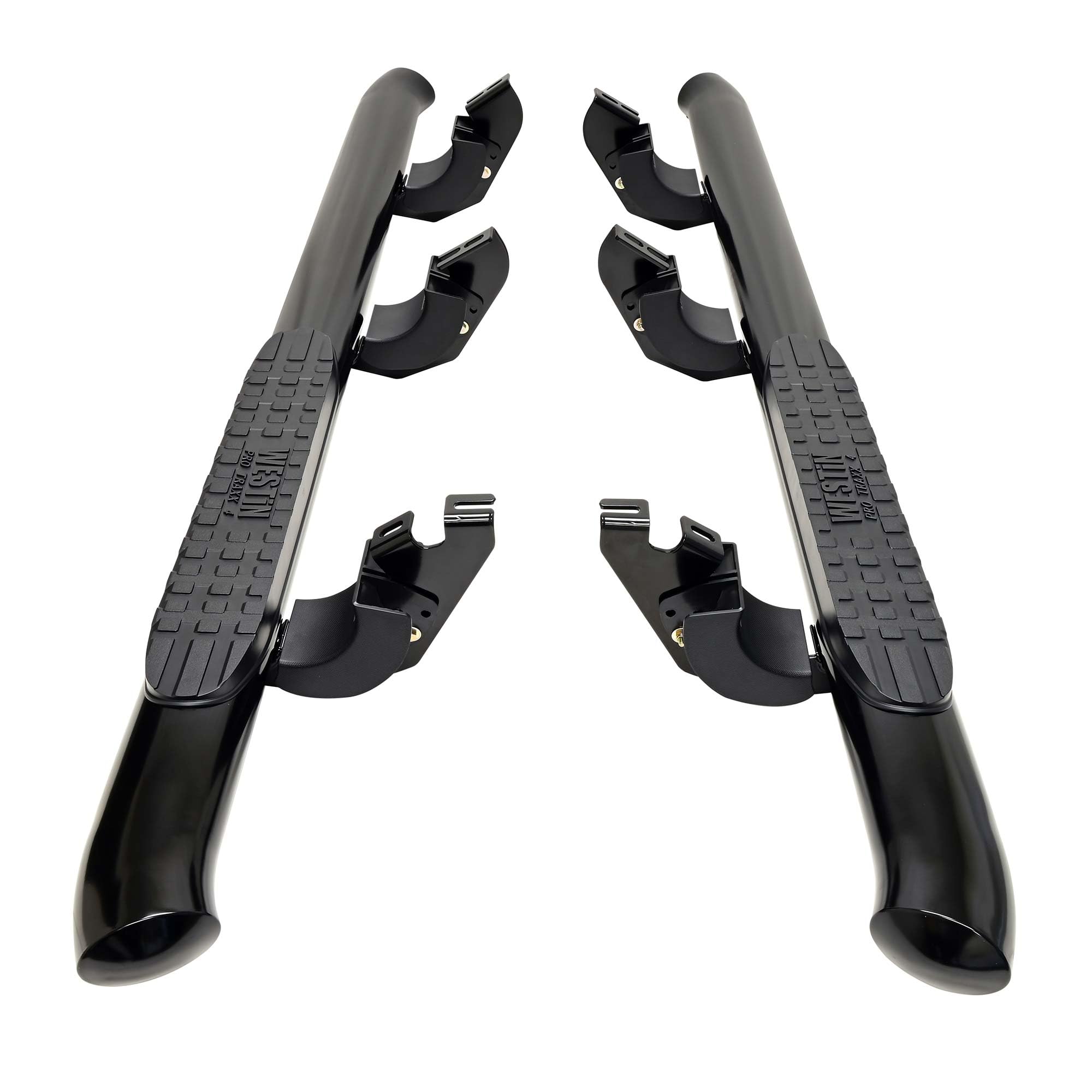 PRO TRAXX 4 Westin Oval Nerf Bars fits 2024-2026 Tacoma Access Cab Black Pair
