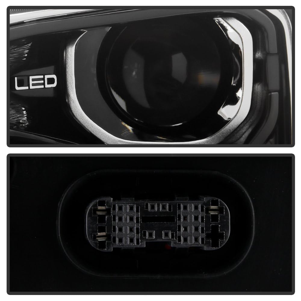 GMC Terrain 18-21 Spyder (POE) Full LED Projector Headlight - Signal-7444NA(Included) - OE Left