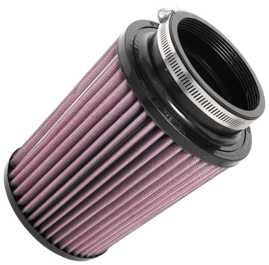 K&N Original High-Flow Lifetime Universal Clamp-On Air Filter:Performance, Premium, Washable: Flange Diameter: 3.5 In, Filter Height: 6.5 In, Flange Length: 1.25 In, Shape: Round Tapered, RU-4630