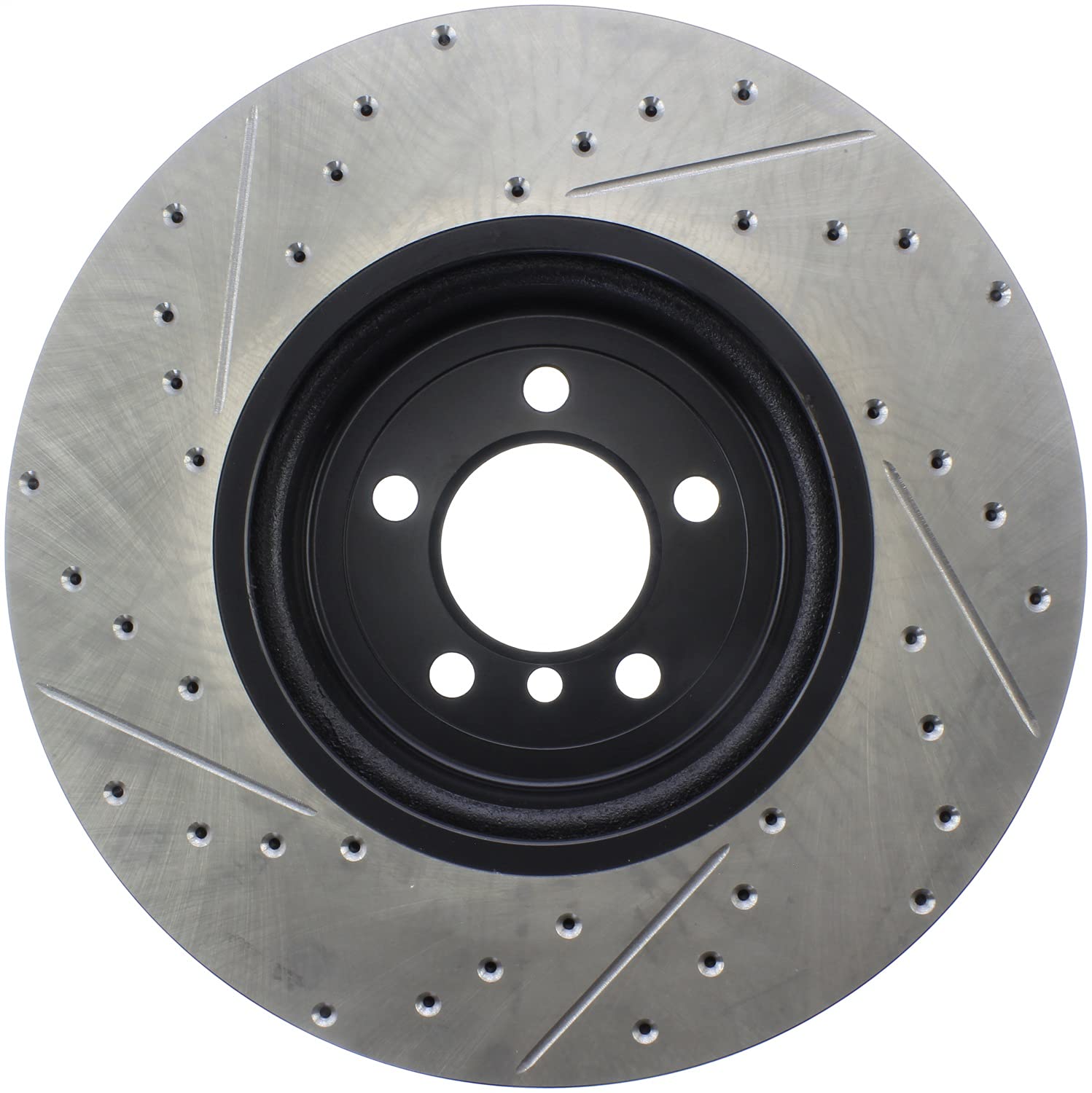 Sport Drilled/Slotted Brake Rotor StopTech 127.34144L (Front Left), 1 Pack