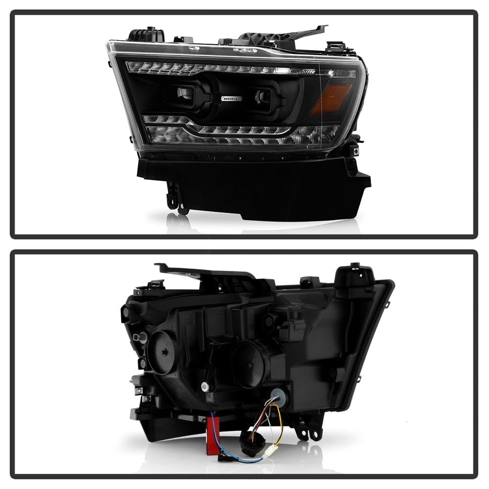 Projector Headlights Xtune (PRO-JH-DR19-FLED-BK) (Akkon)