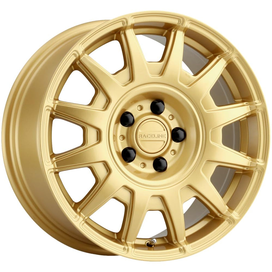 401GD Raceline Wheels AERO Gloss Gold Wheel (15 x 7. inches /5 x 100 mm, 15 mm Offset)