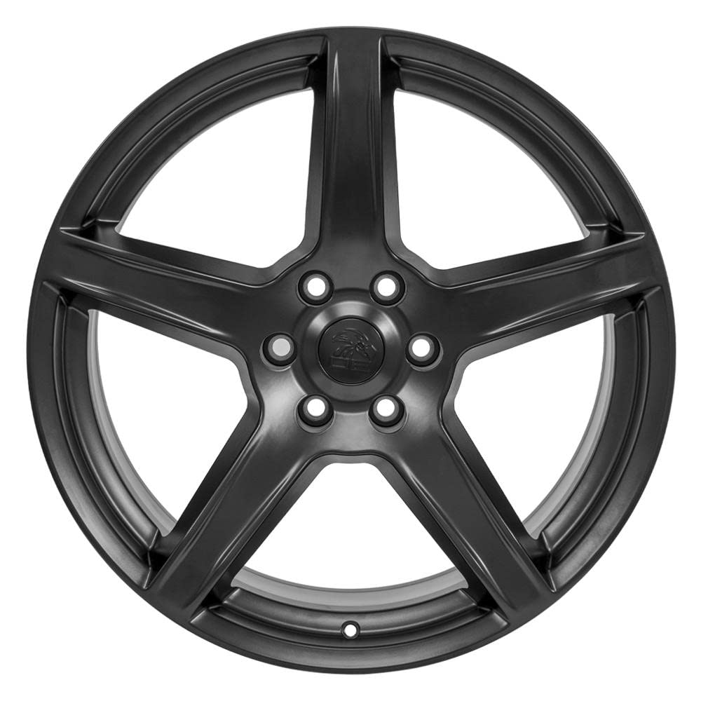 22 inch OE Wheels LLC Rim Fits 6x139.7 Silverado Suburban Tahoe Sierra Yukon Escalade DG22 22x9.5 Satin Black Wheels Hollander: 2640
