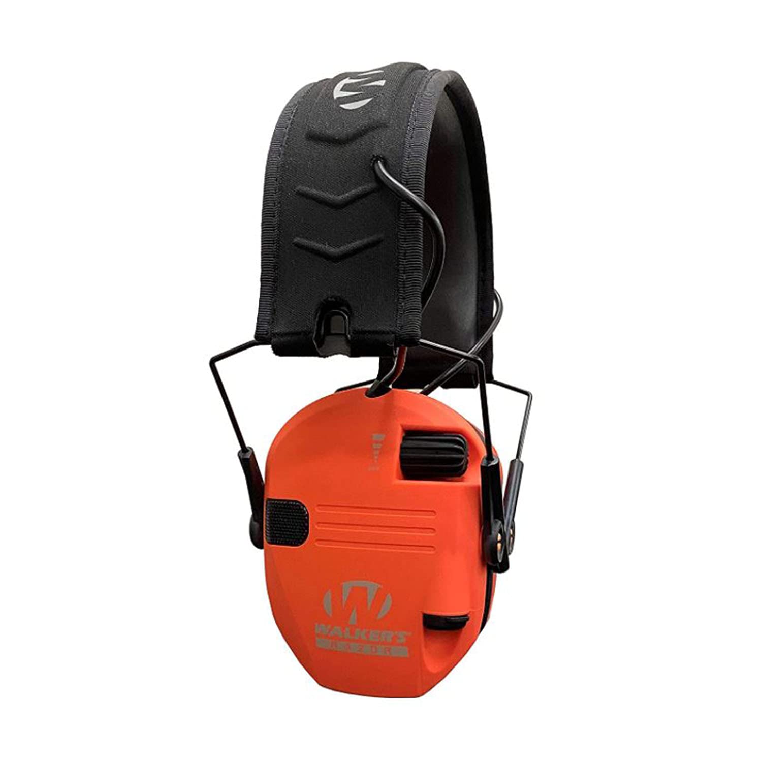Walker's Ultra Low Profile Razor Slim Compact Design Adjustable Range Shooting Hunting Hearing Protection Electronic Earmuffs, Coral