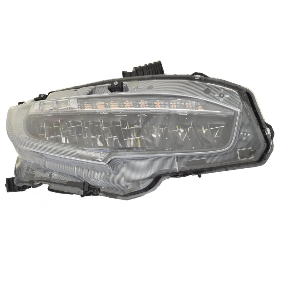 Honda Civic SND/HB 20-21 / CPE 20 ACK Automotive Headlight LED SI/TOURING NA Built RH Passenger Side Replaces OEM: 33100-TBA-A23 Partslink: HO2503199