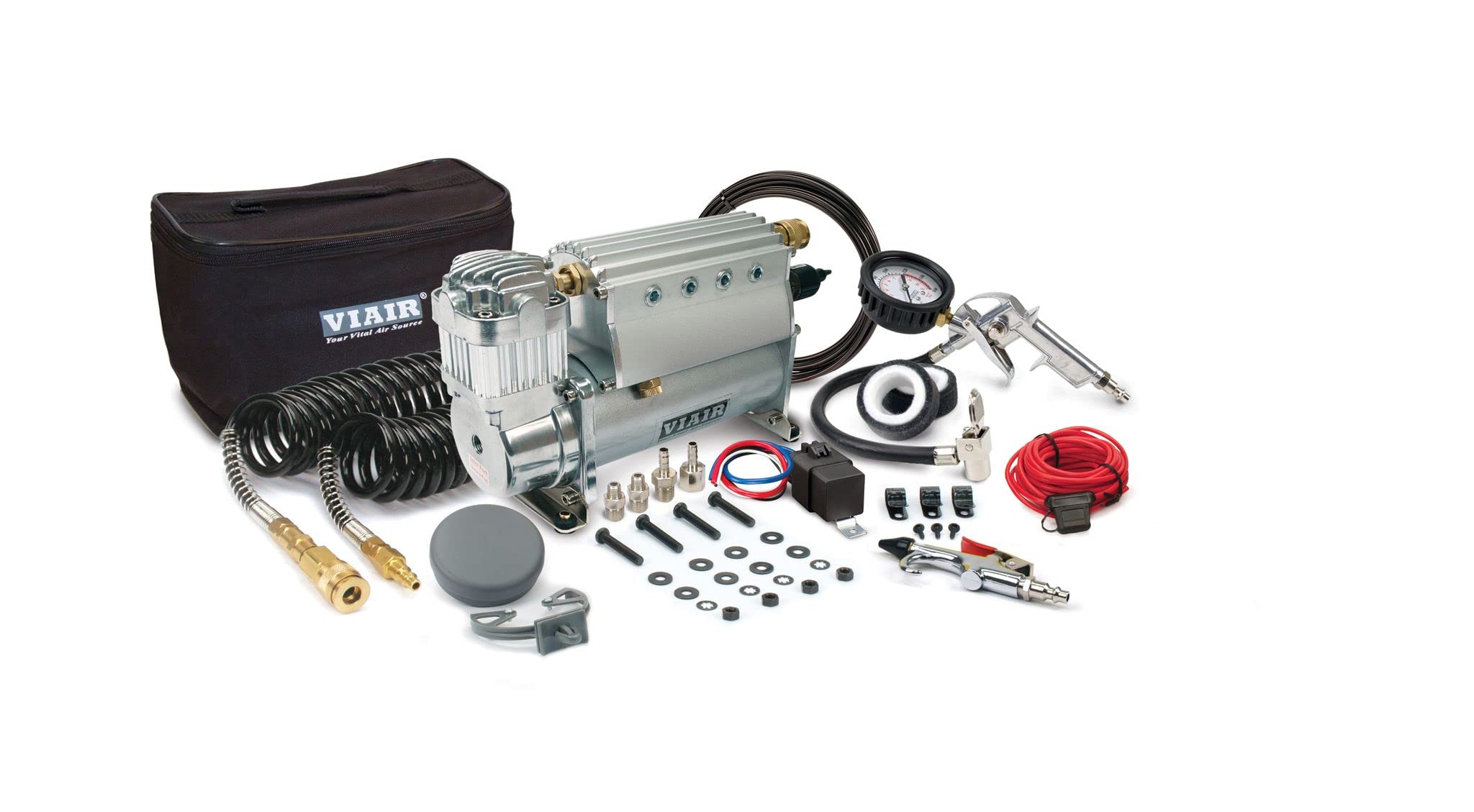 VIAIR Ultra Compact Escapade Constant-Duty OBA,150 PSI, for Up to 37" Tires