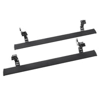 AMP Research PowerStep Plug-N-Play | Fits Ford Ranger 2024-2025 | 76363-01A | Rust Proof Aluminum Retractable Electric Steps with LED Step Lights