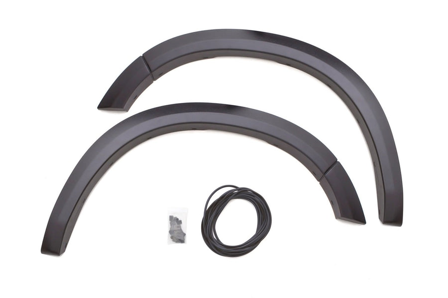 Lund Elite Series SX202SA Black Sport Style Standard Front Fender Flare - 2 Piece