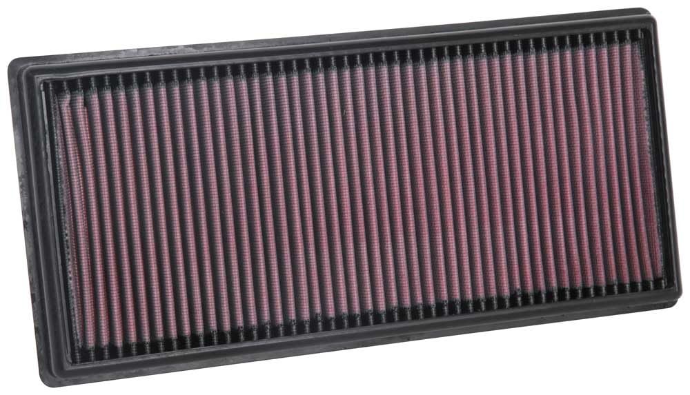 K&N Original High-Flow Lifetime Engine Air Filter: Increase Power: Premium, Washable: Compatible with 2016-2025 Land Rover: Defender, Discovery, Range Rover, 33-5093