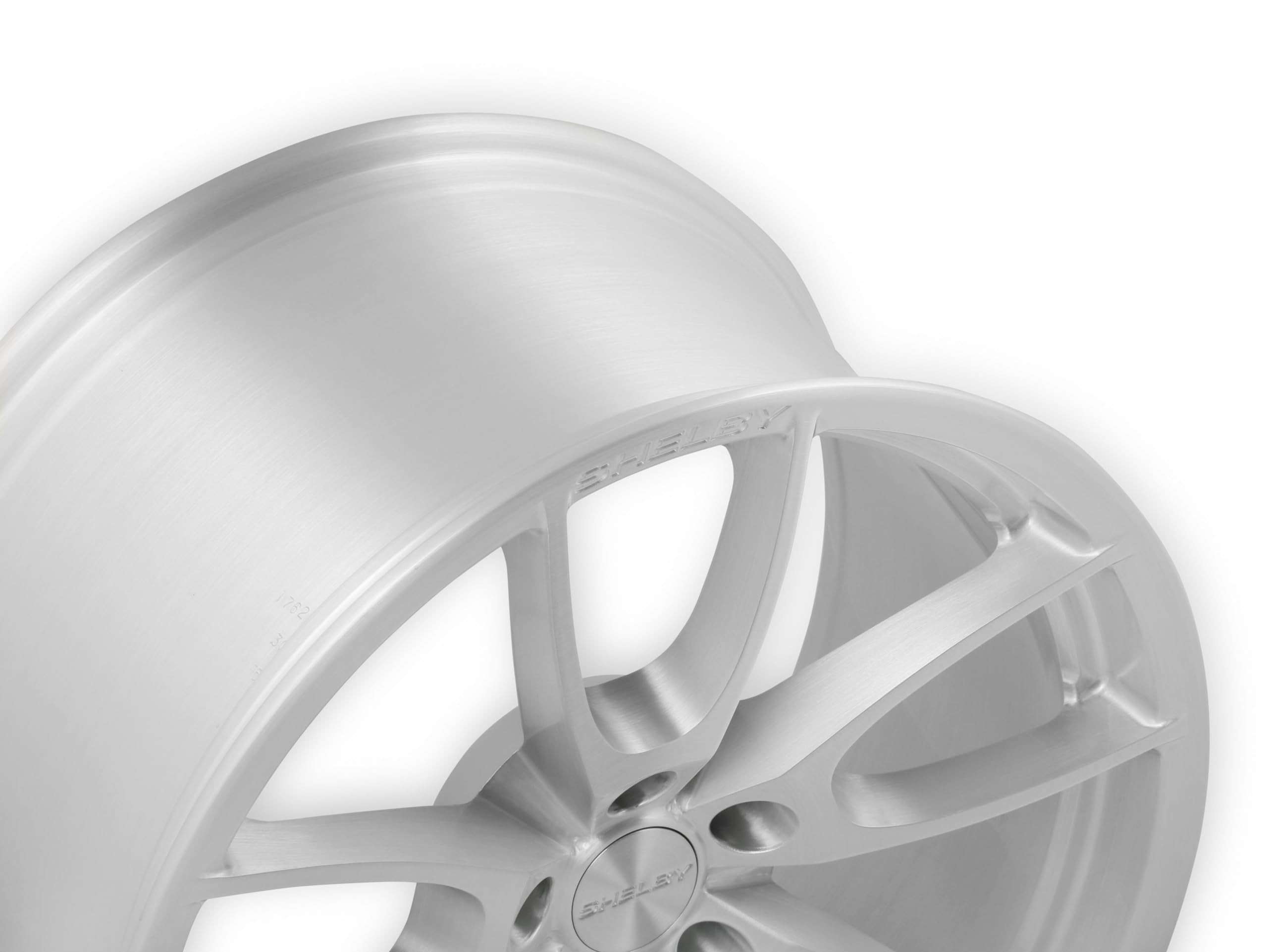 CS21-911460-RR Carroll Shelby Wheels 19 x 11-5 x 114.3-60mm Offset - Brushed Clear