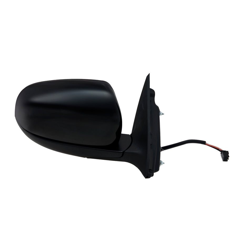 Mirror Passenger Side for Jeep Cherokee, Textured Black w/PTM Cover, Code GTB, Foldaway, w/o Memory, w/o Blind spot Detection System, Heated Power