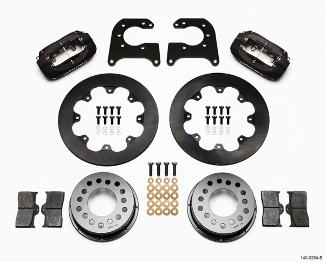 Dynalite 140-0264-B Wilwood Rear Brake Kit for Oldsmobile/Pontiac