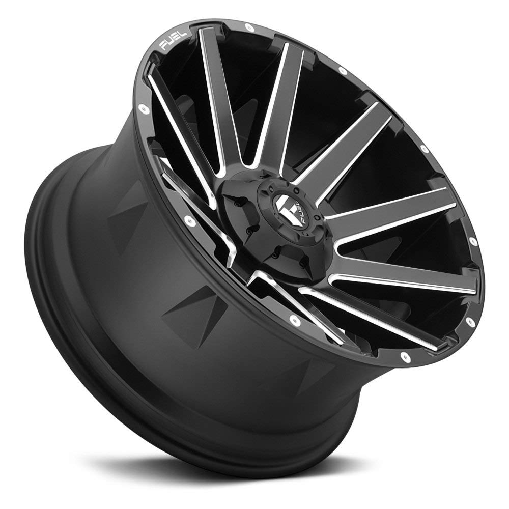 D616 Fuel Offroad CONTRA Black Wheel (20 x 9. inches /6 x 135 mm, 20 mm Offset)