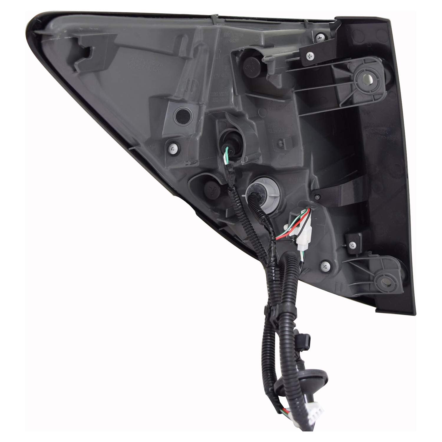 Right TYC Tail Light Assembly Compatible with 2019-2021 Honda HR-V