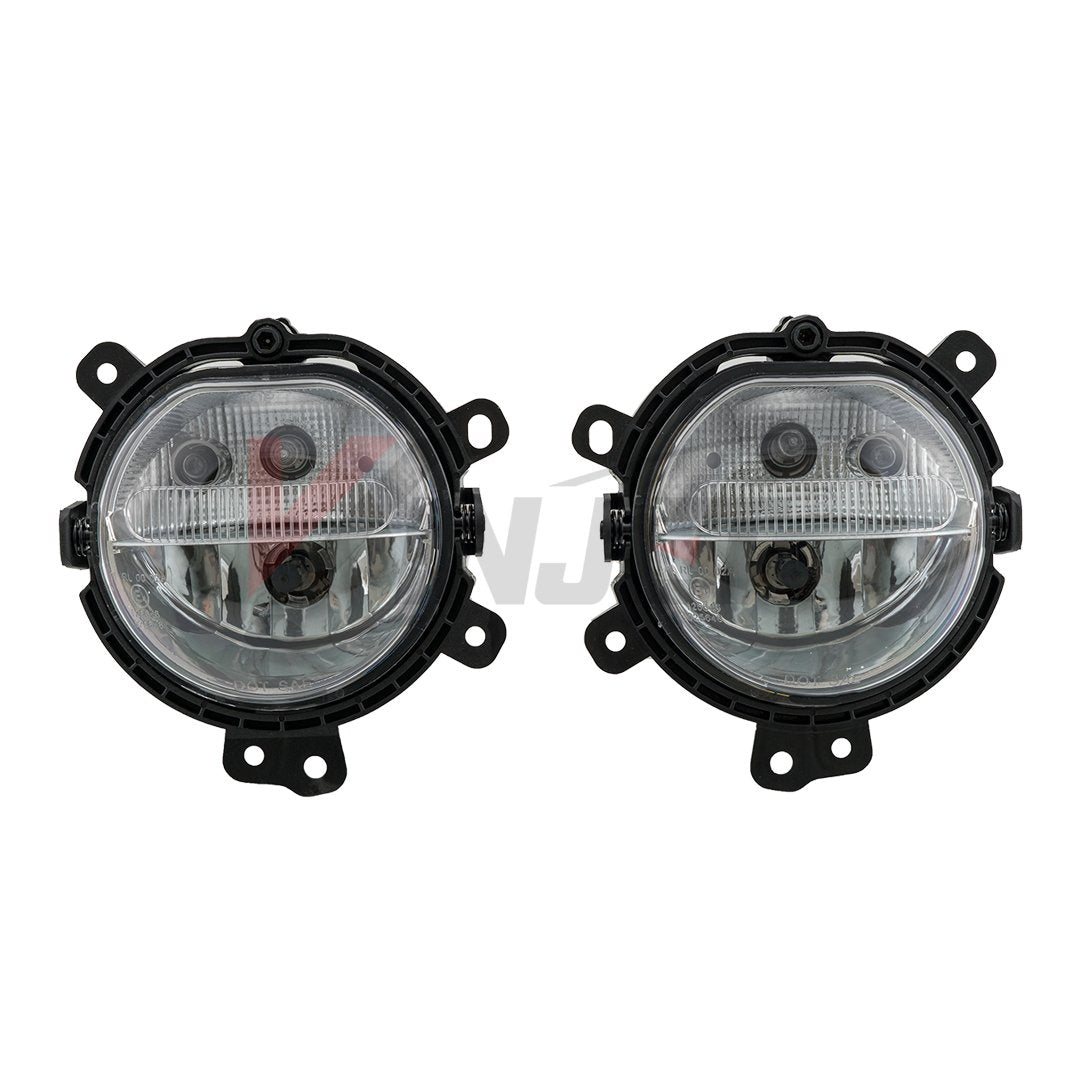 Fog Light Replacements Winjet WJ30-0529-09 Pair RH LH for 2014-2017 Mini Cooper - Clear