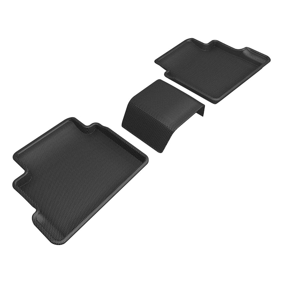 Kagu Floor Mat 3D MAXpider Custom Fit (Black) Compatible with Hyundai Kona 2024-2026 - Second Row