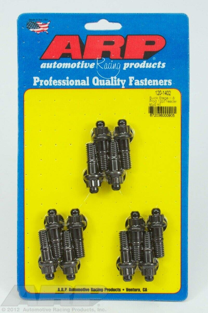 12-Point Header Stud Kit ARP 1201402 for Buick