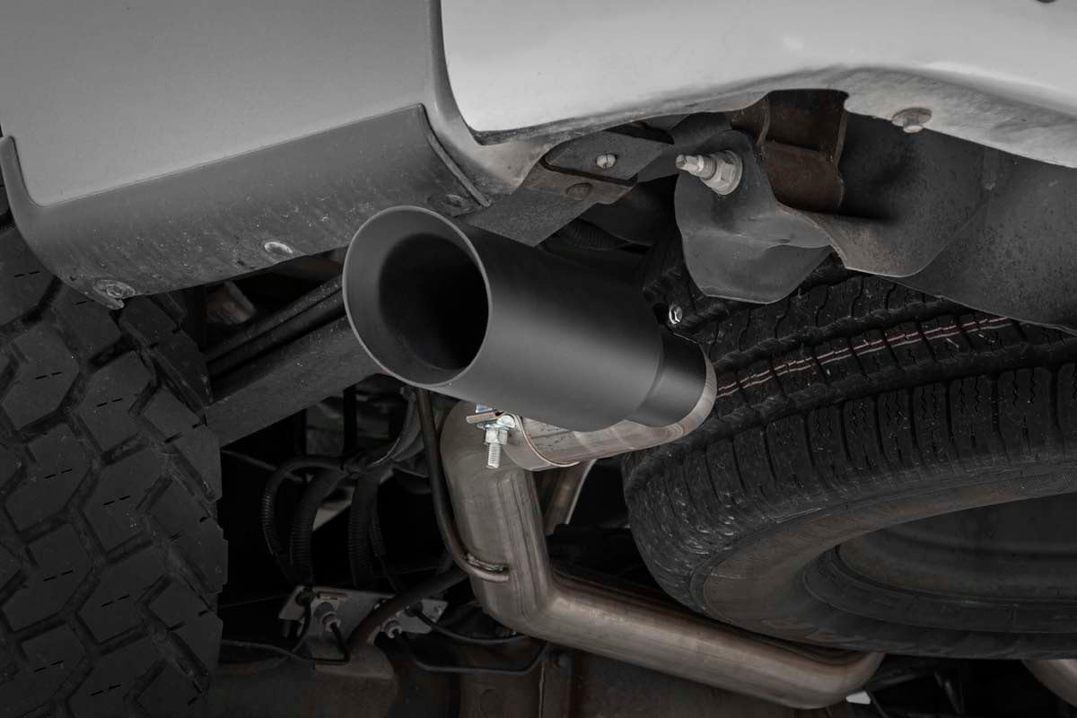 Dual Rough Country Cat-Back Exhaust for 2009-2014 F-150 2WD/4WD | V8-96010