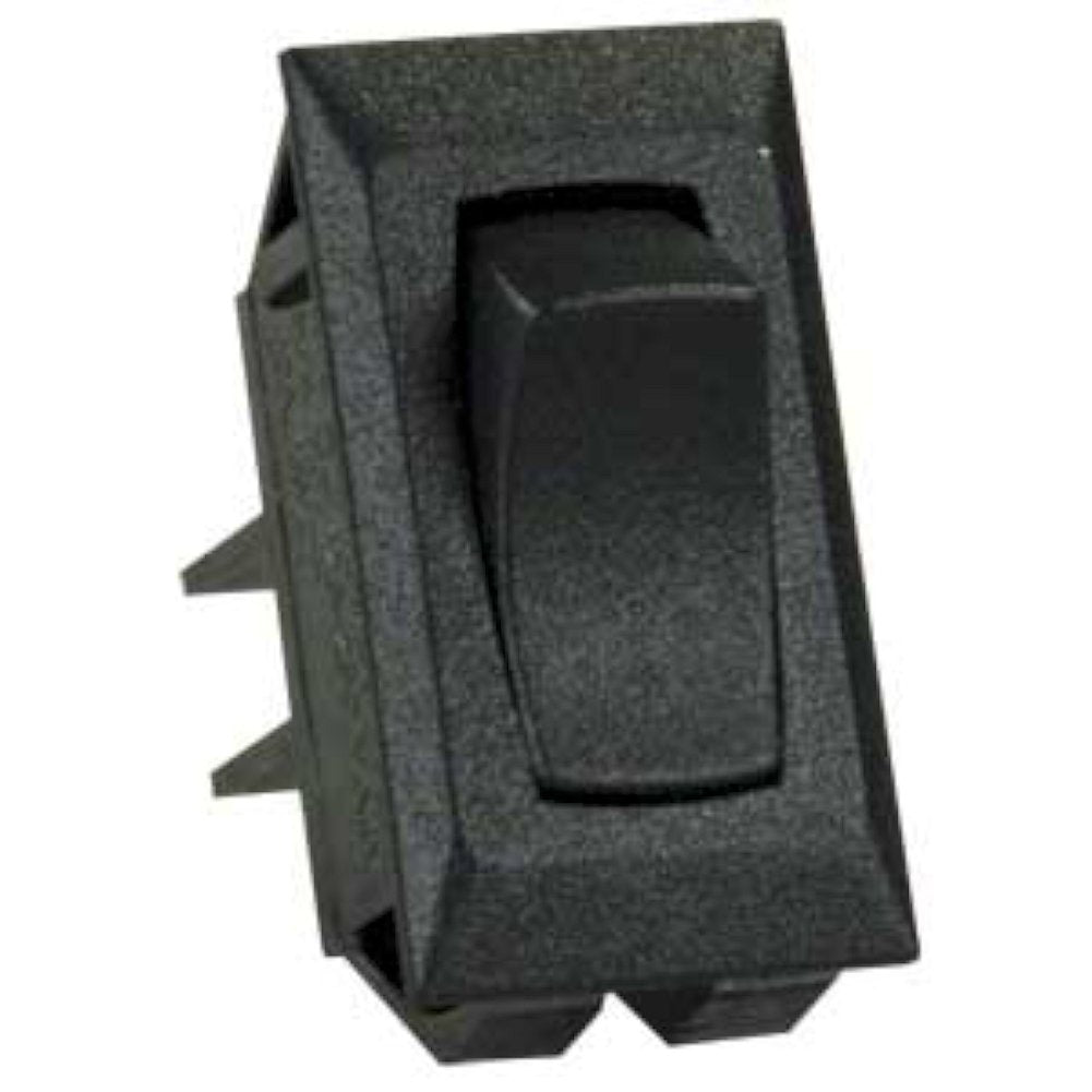 12V JR Products Unlabeled On/Off Switch Black 13401-5