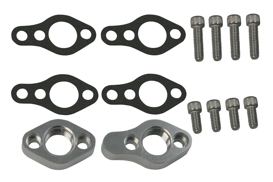 Remote Water Pump Adapter Kit Moroso 63512 for Small Block Chevy