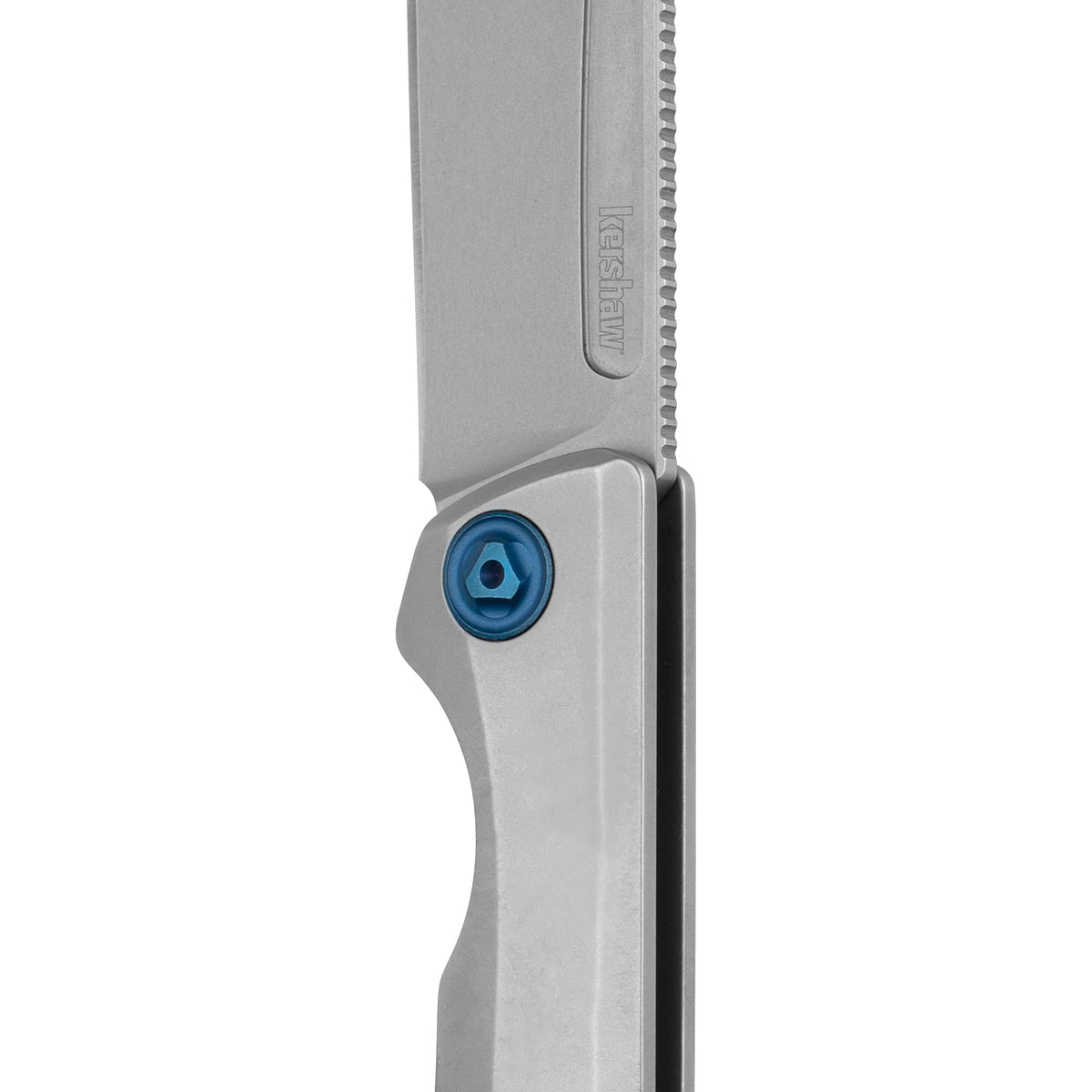 Kershaw XL Highball Clip Point Pocket Knife, 3.3-in. Blade, Manual KVT Ball Bearings Opening, Frame Lock (7020)