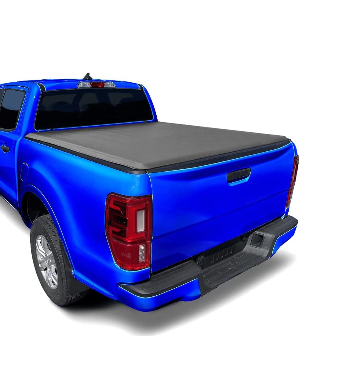 Premier Black Horse Soft TriFold Truck Bed Tonneau Cover Compatible with 11-23 Ram 3500|03-10 Dodge Ram 3500/2500|11-23 Ram 2500/1500 Classic|11-18 Ram 1500|2002-2010 Dodge Ram 1500 6.4ft Bed-PRS-DO12
