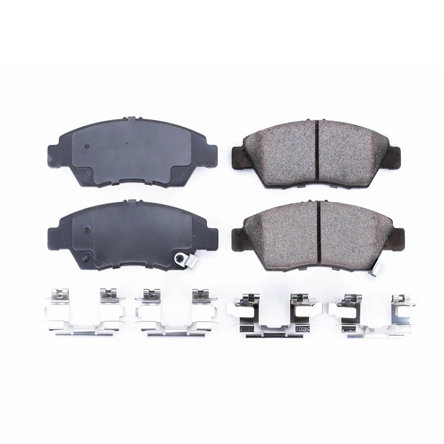 Z17 Power Stop 17-621 Front Ceramic Brake Pads with Hardware