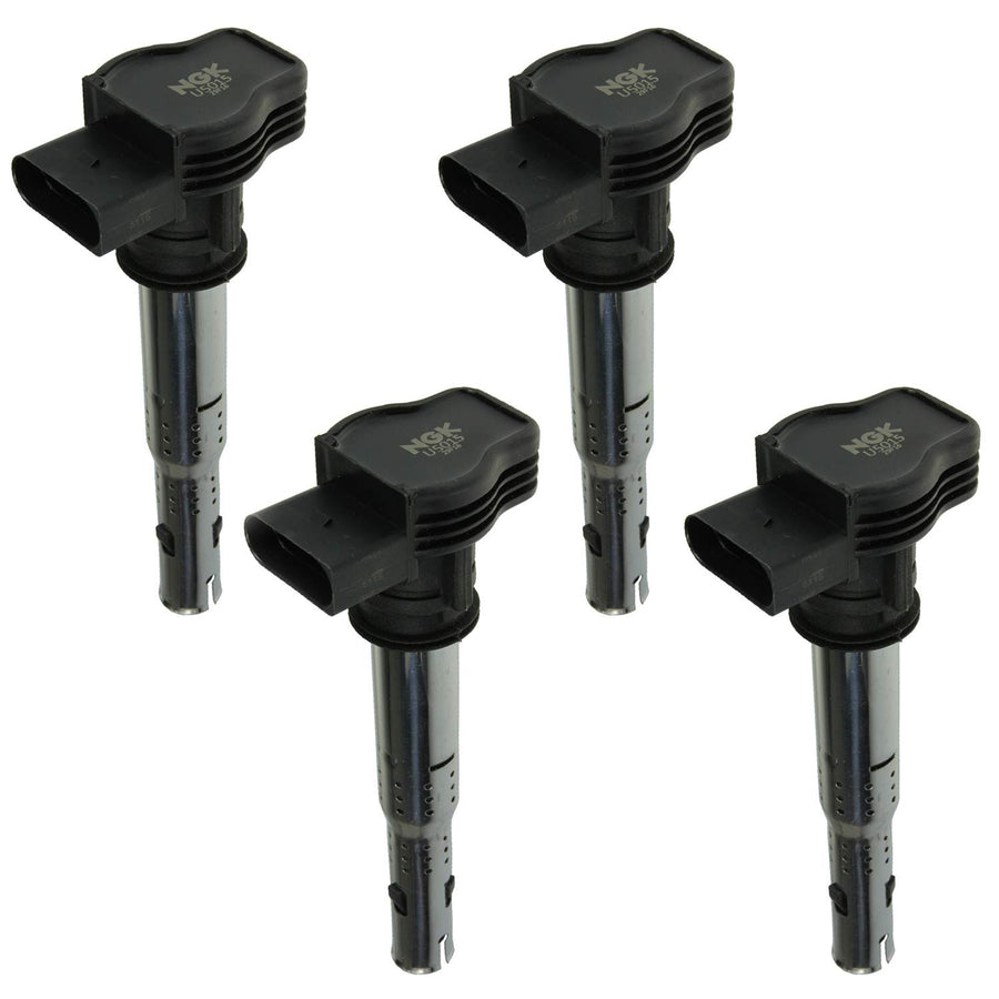 Coil-On-Plug Ignition Coil NGK U5015-4 (49173), Pack of 4