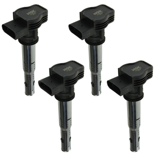 Coil-On-Plug Ignition Coil NGK U5015-4 (49173), Pack of 4