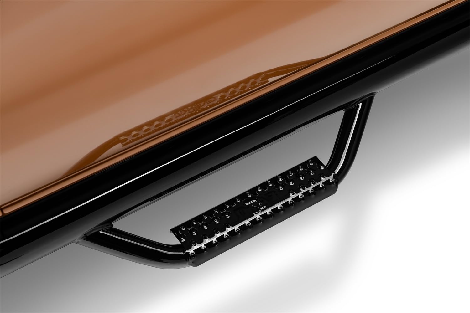 N-Fab Steps Nerf | Gloss Black, Wheel-to-Wheel w/ Bed Access | F99105CC-6 | Fits 1999-2016 Ford F-250 / F-350 Super Duty Crew Cab 6.75' Standard Bed, SRW Gas / Diesel