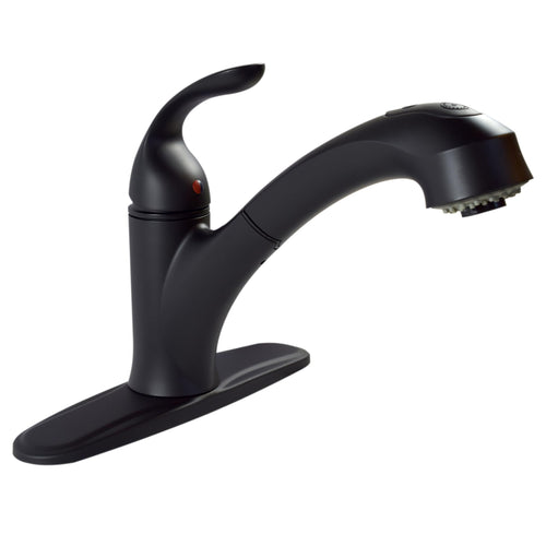 Premium VALTERRA Single Handle Pull Out - Matte Black