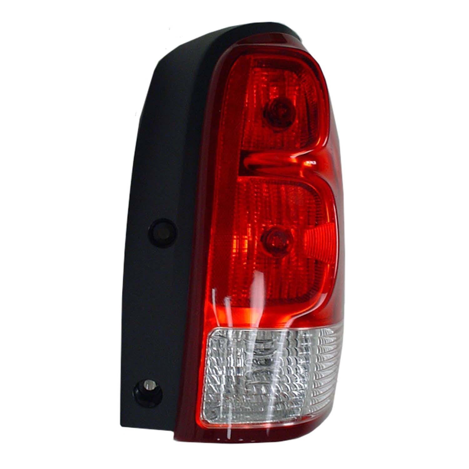 Left TYC Tail Light Assembly Compatible with 2005-2009 Chevrolet Uplander
