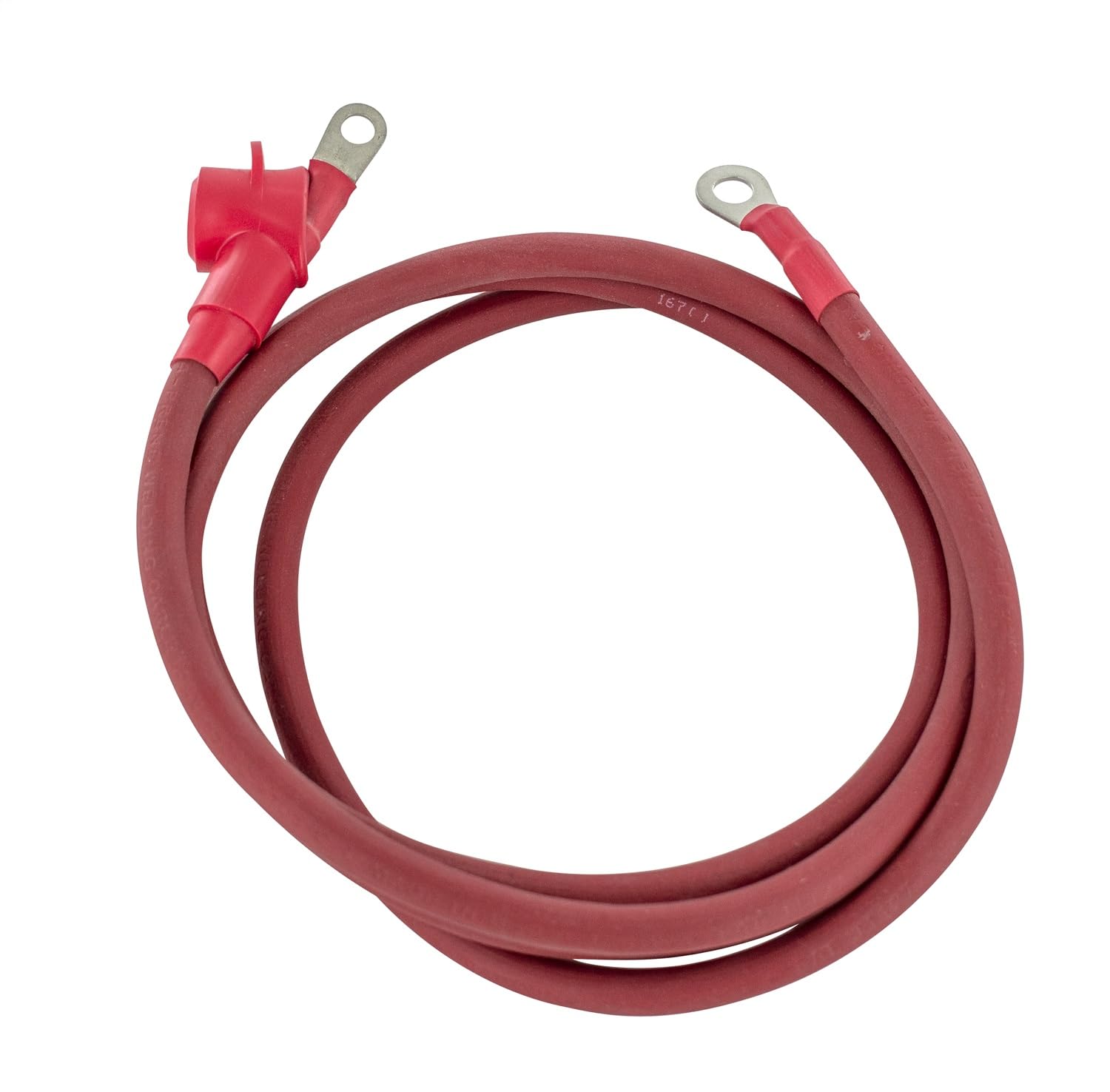 1-546-130 Powermaster Alt Charge Wire 4g 6 ft 5/16 & 1/4 Eyelet