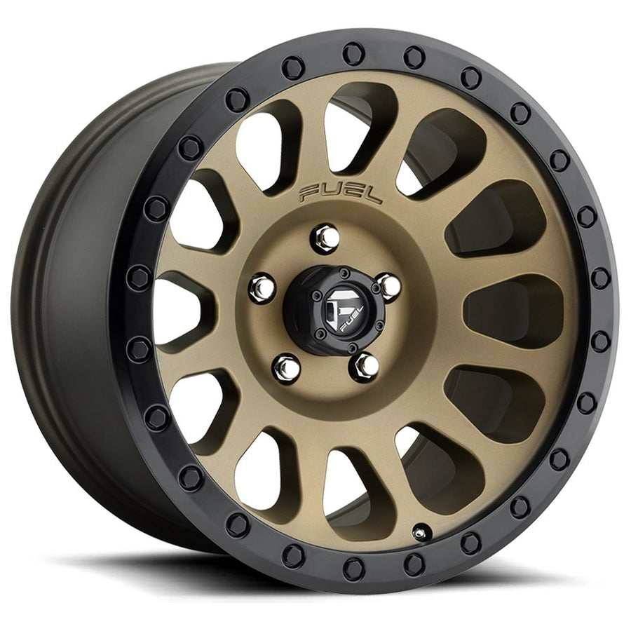 17x9 D600 VECTOR, Bolt Pattern: 6x5.5/, Offset: -12, MATTE BRONZE BLACK BEAD RING, set of 1