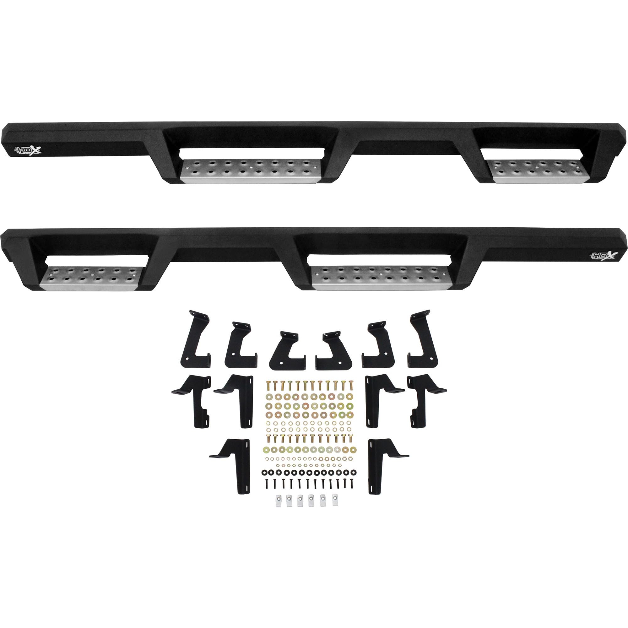 Westin HDX 56-140652 Drop Nerf Bars fits 2018-2026 Wrangler JL Unlimited 4 Door Textured Black Pair