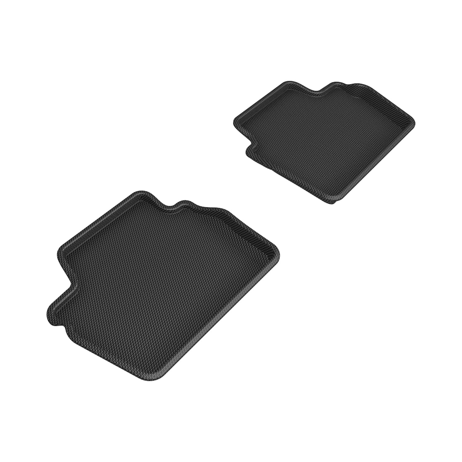 Kagu 3D MAXpider Custom Fit Floor Mat (Black) Compatible with BMW 4 Series (G22) 2021-2026 - Second Row