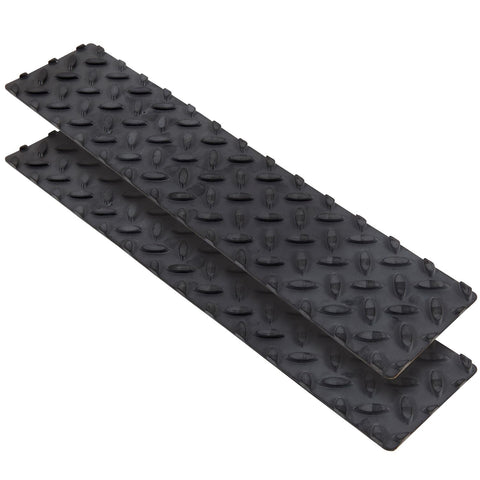 4” x 17.5” EPDM Rubber Safety Step, Keeper 05680-4A, Black, 2 Pack