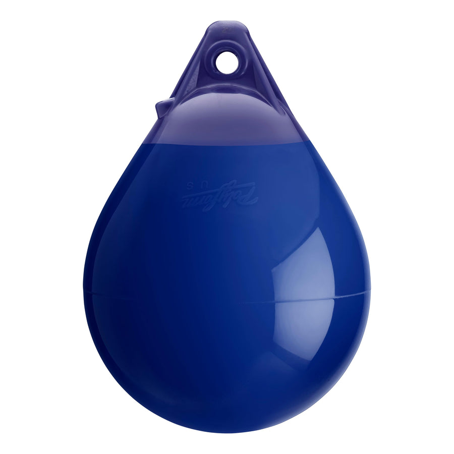 A-0 Standard Blue Ropehold Polyform Buoy - Cobalt Blue
