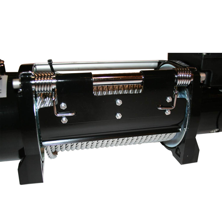 Tensioner Wire Rope Bulldog Winch 20234- for Truck Standard Series, Black
