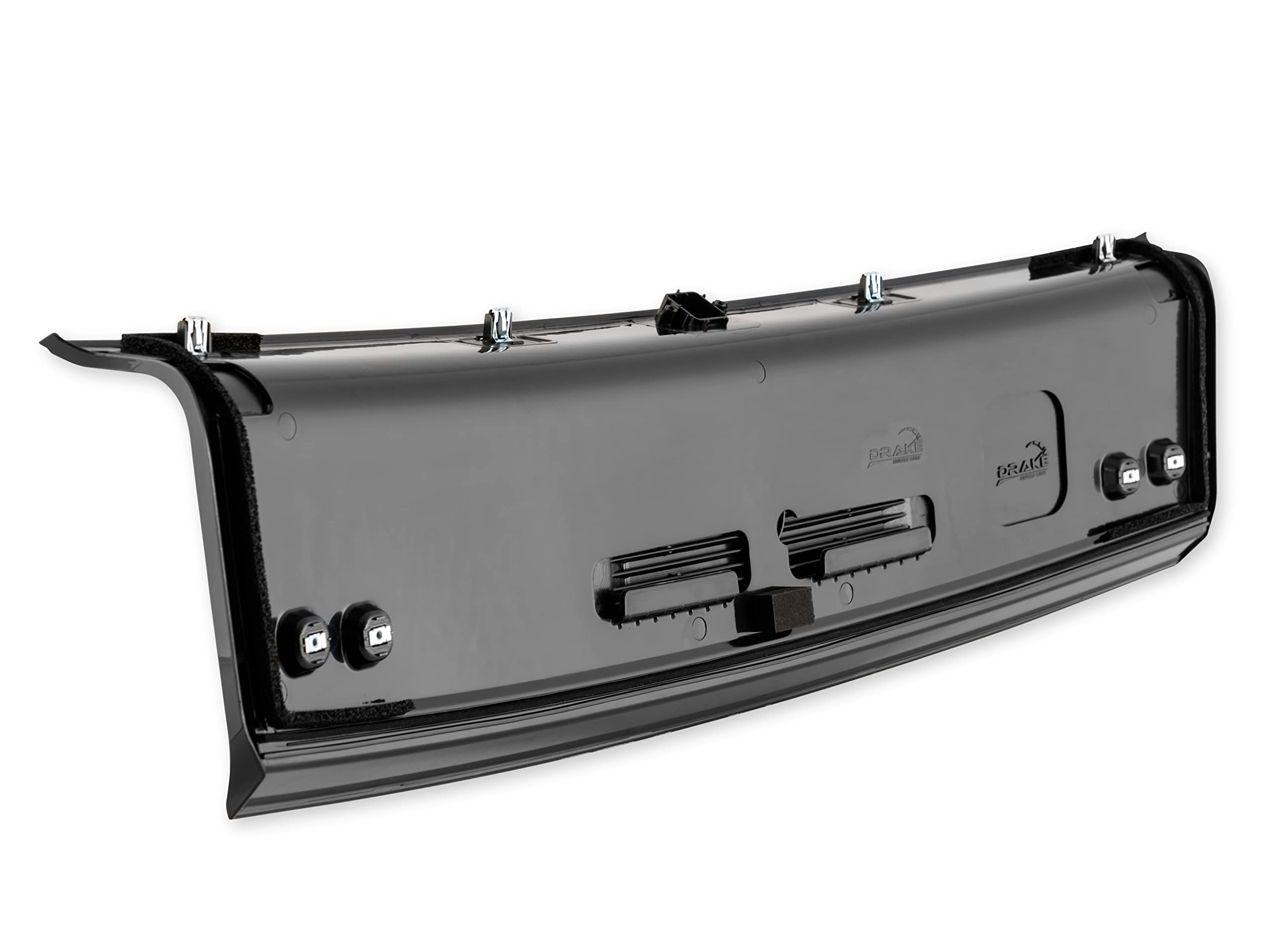 Muscle Cars Drake JR3B-63423B70-A Taillight Panel Gloss Black with Styling Lines
